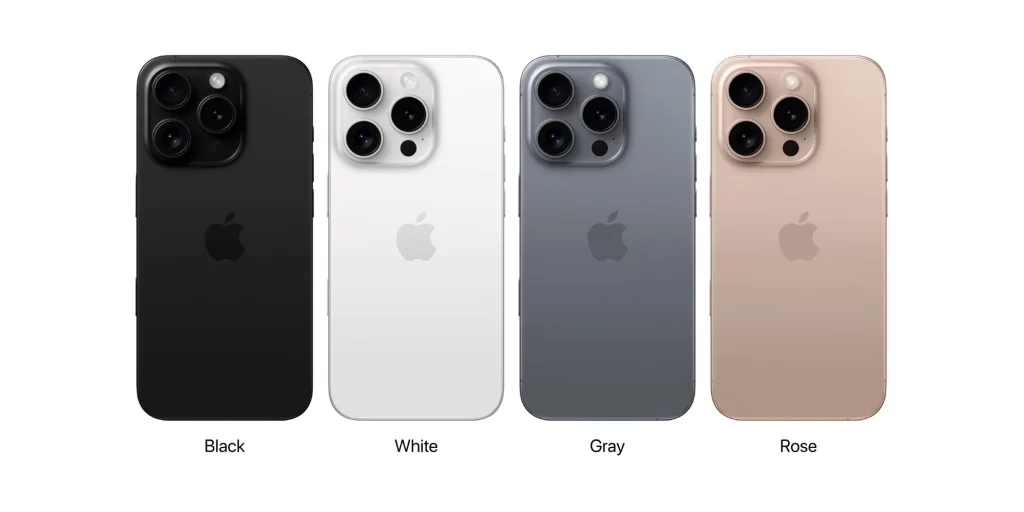 warna iphone 16 series