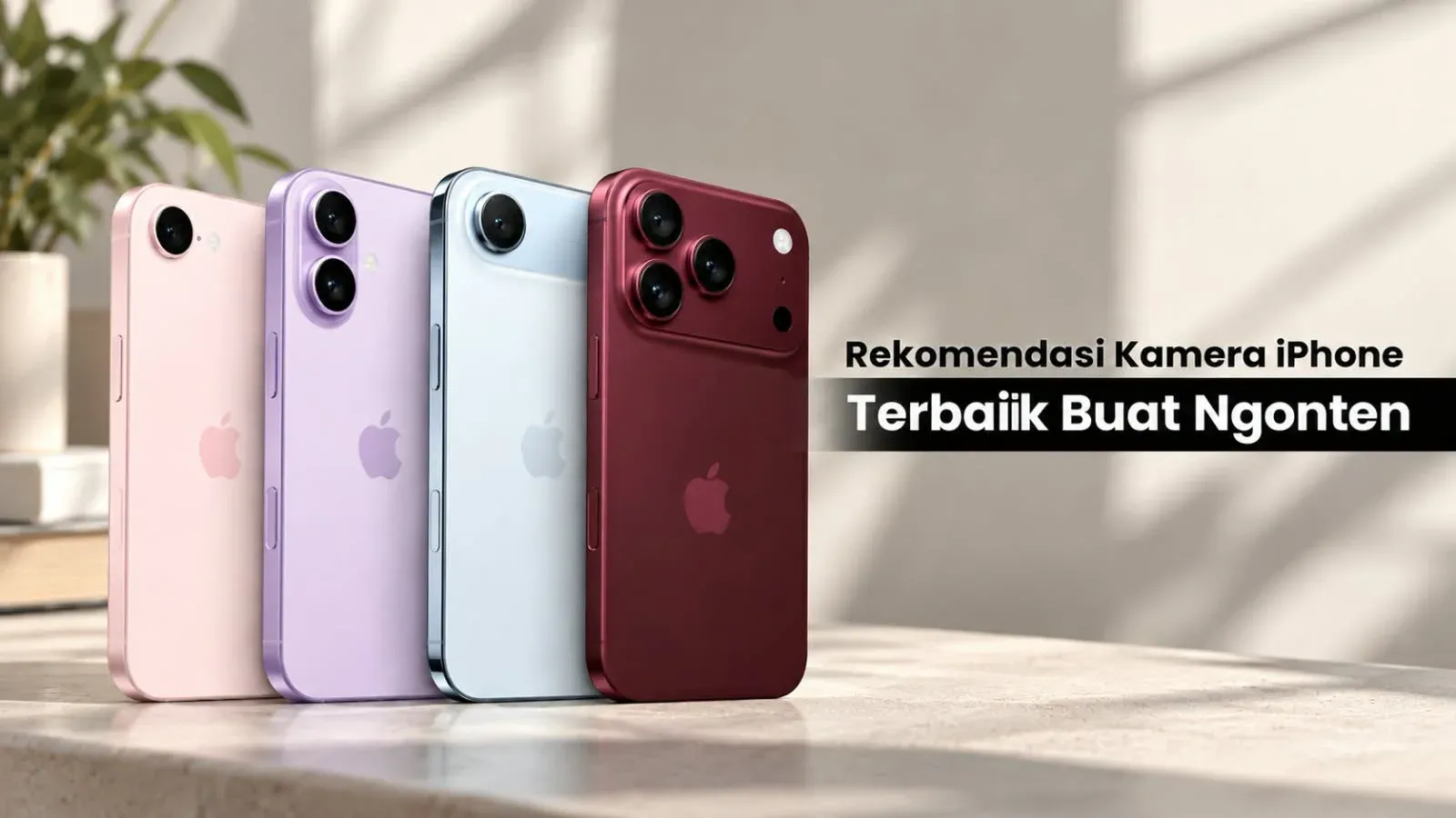 Rekomendasi kamera iPhone terbaik 2026 result