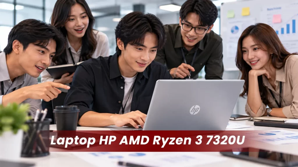 Laptop HP AMD Ryzen 3 7320U result