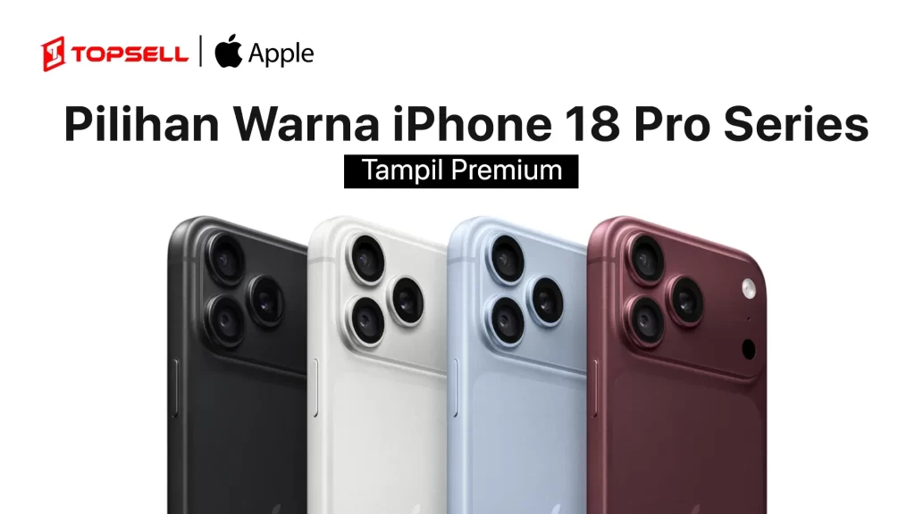 Pilihan warna iPhone 18 Pro Series result