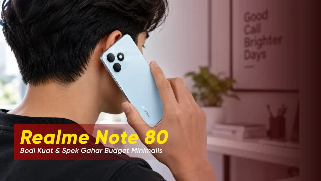 Realme Note 80 spesifikasi result
