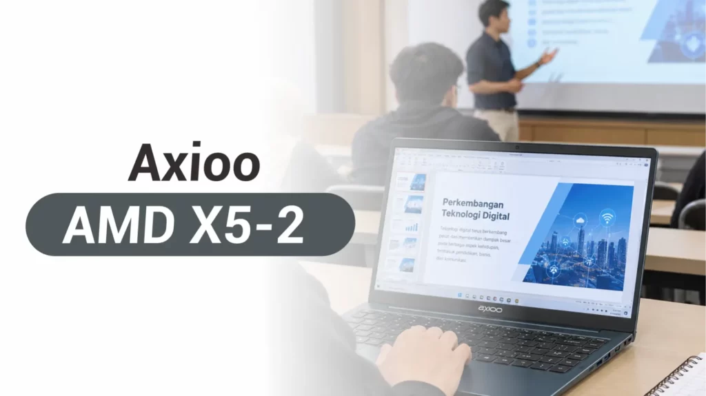 Laptop Axioo AMD Ryzen 5