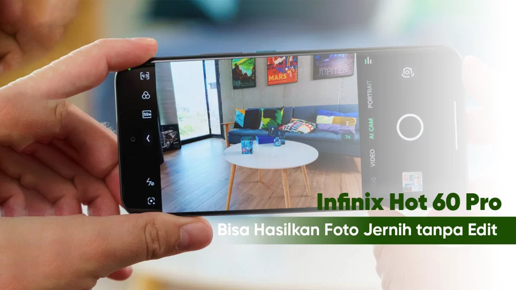 Kamera HP Infinix Hot 60+