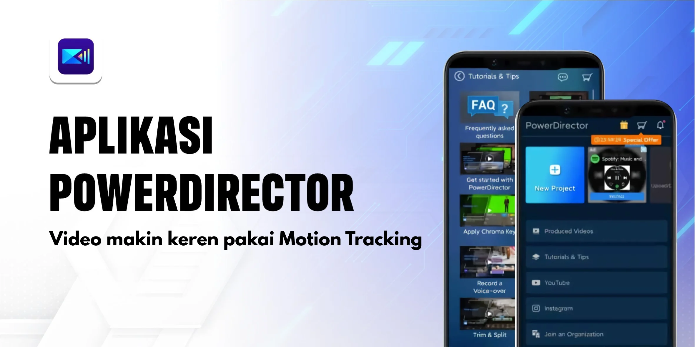 Aplikasi PowerDirector