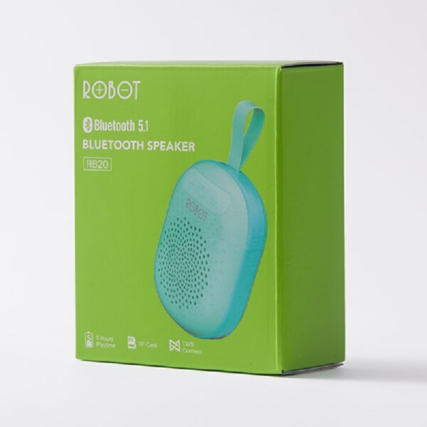 Speaker Bluetooth Robot RB20 RGB - Gambar 4