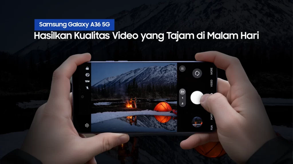 Kamera Samsung A36 5G