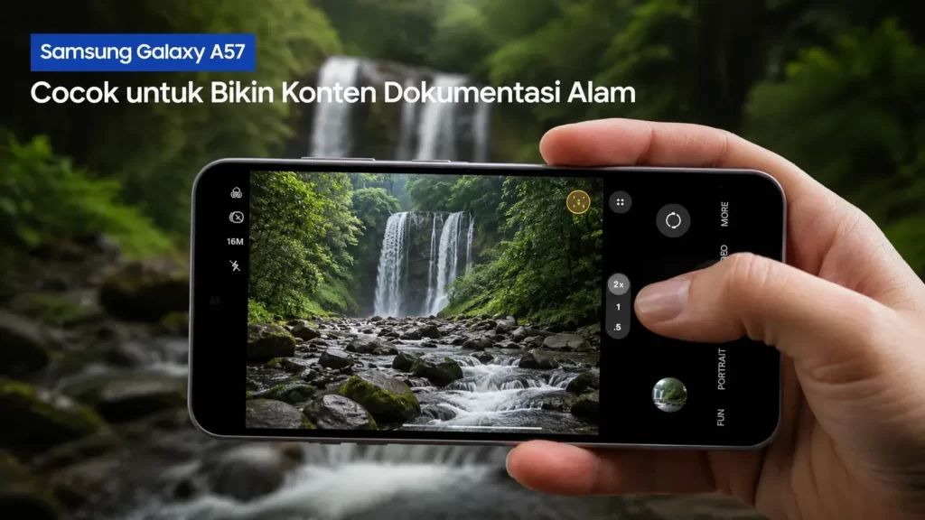 Kamera Samsung Galaxy A 57 result