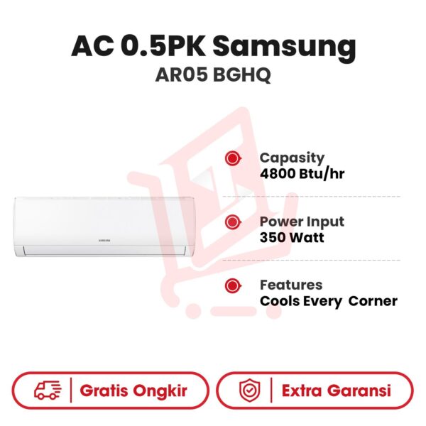 AC 0.5PK Samsung AR05 BGHQ