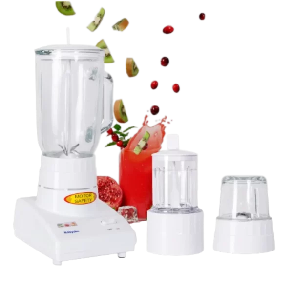 Blender 3IN1 Kaca Miyako BL-102GS - Gambar 3
