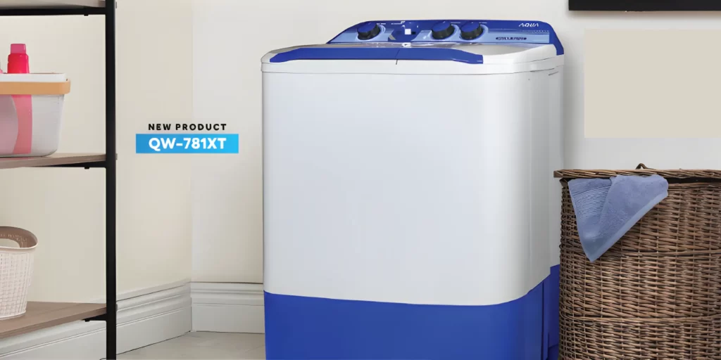 mesin cuci 2 tabung AQUA QW-781XT 