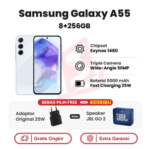 Samsung Galaxy A55 5G 8+256GB Garansi Resmi