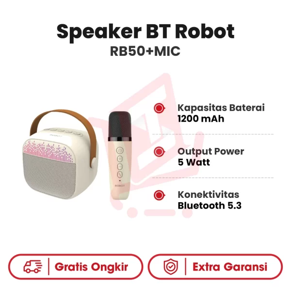 Speaker BT ROBOT RB50+MIC