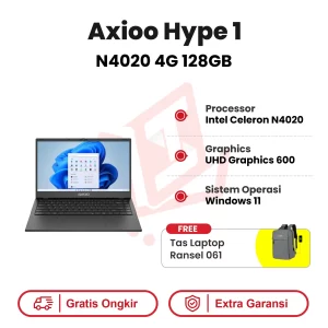 Laptop Axioo Hype 1 Intel Celeron N4020 4GB 128GB SSD WIN11
