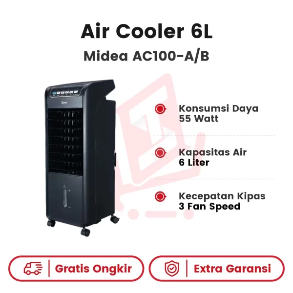 Air Cooler 6L Midea AC100-A/B