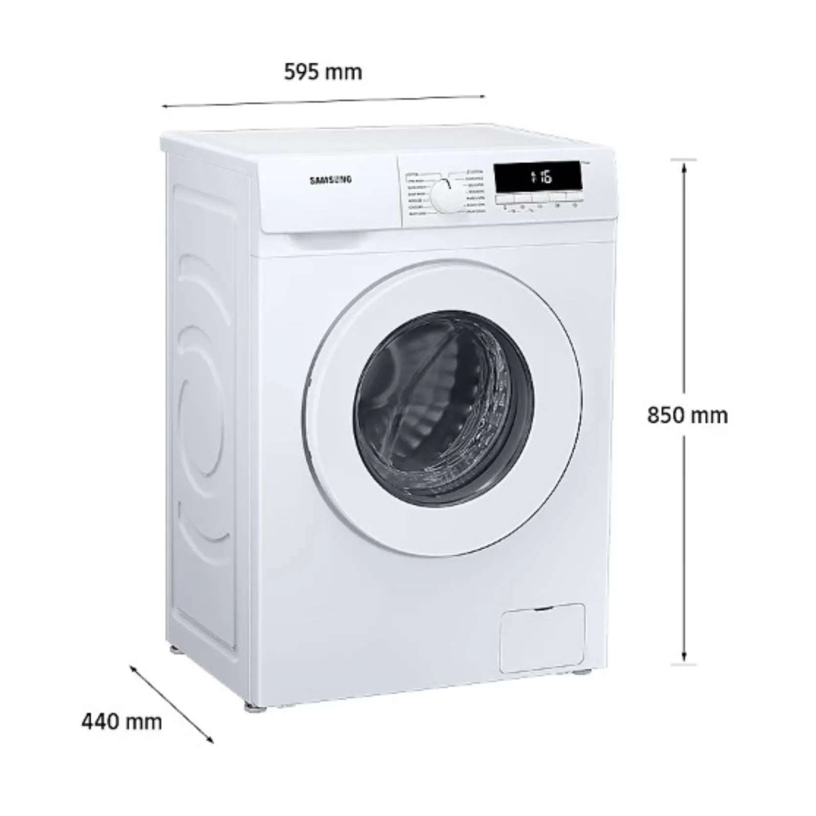 Mesin Cuci Front Loading 7KG Samsung WW70 T3020 - Gambar 2