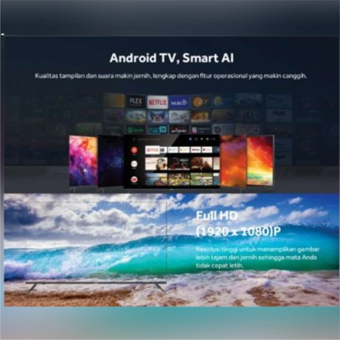 TV Google 32` AQUA K 701- AF - Gambar 3