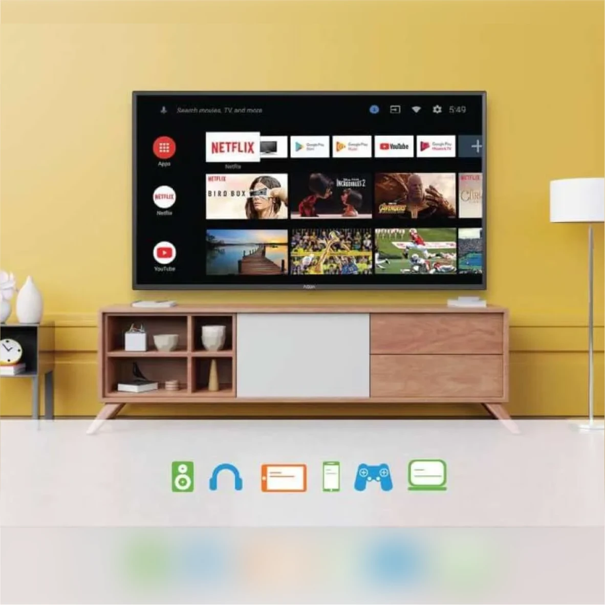 TV Google 32` AQUA K 701- AF - Gambar 4
