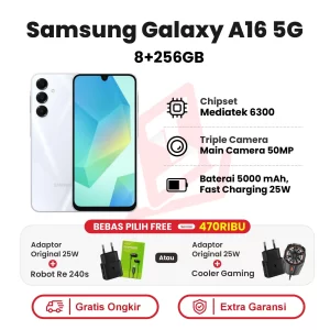 Samsung Galaxy A16 5G 8+256GB Garansi Resmi