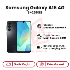 Samsung Galaxy A16 4G 8+256GB Garansi Resmi