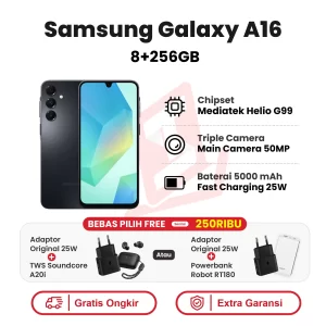 Samsung Galaxy A16 4G 8+256GB Garansi Resmi