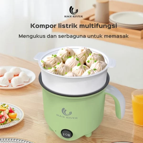 Electric Cooker HAN RIVER HRDZG03GN/HRDZG03PK - Gambar 4