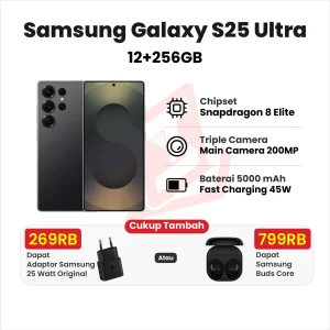 Samsung Galaxy S25 Ultra 5G 12+256GB Garansi Resmi