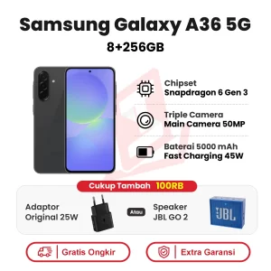 Samsung Galaxy A36 5G 8+256GB Garansi Resmi