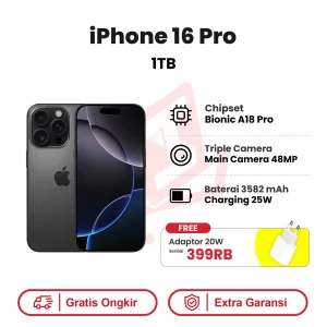 iPhone 16 Pro 1TB Garansi Resmi