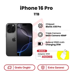 iPhone 16 Pro 1TB Garansi Resmi