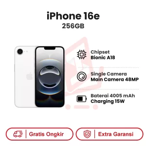 iPhone 16e 256GB Garansi Resmi