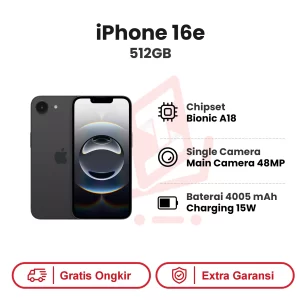 iPhone 16e 512GB Garansi Resmi
