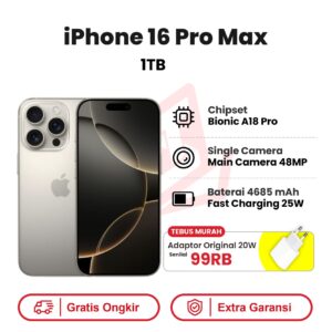 iPhone 16 Pro Max 1TB Garansi Resmi