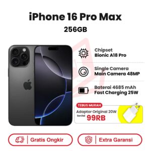 iPhone 16 Pro Max 256GB Garansi Resmi