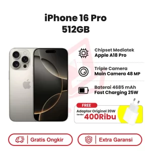 iphone 16 pro max 512 natural adaptor