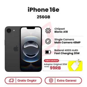 iPhone 16e 256GB Garansi Resmi