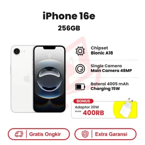 iPhone 16e 256GB Garansi Resmi