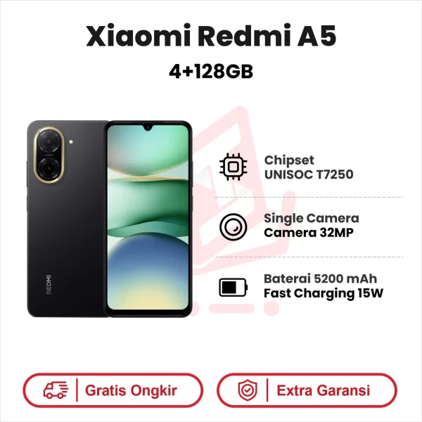 Xiaomi Redmi A5 4+128GB Garansi Resmi