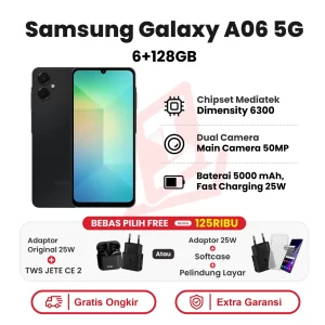 Samsung Galaxy A06 5G 6+128GB Garansi Resmi