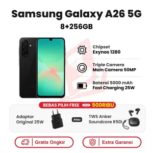 Samsung Galaxy A26 5G 8+256GB Garansi Resmi