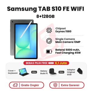 Samsung Galaxy Tab S10 FE 8+128GB WIFI Garansi Resmi