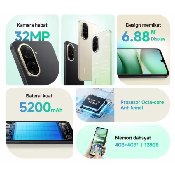 Xiaomi Redmi A5 4+128GB Garansi Resmi - Gambar 6