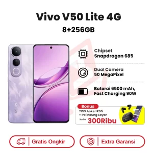 Vivo V50 Lite 4G 8+256GB Garansi Resmi