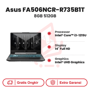 Asus FA506NCR-R735B1T-OM R7-7435HS 8GB 512GB RTX3050
