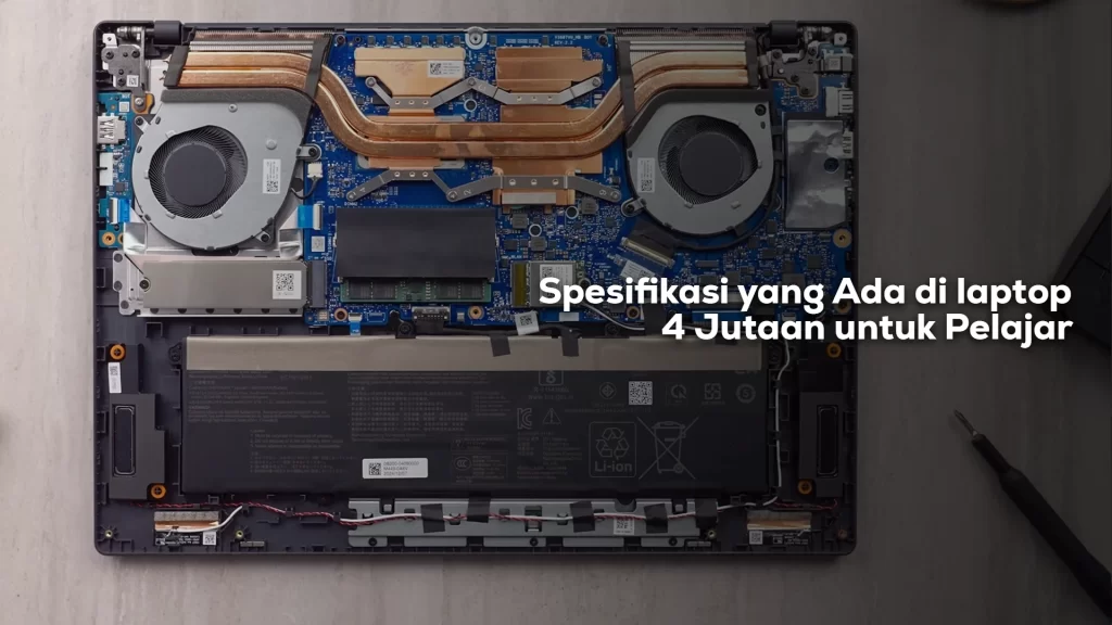 spesifikasi yang ada di laptop 4 jutaan untulk pelajar