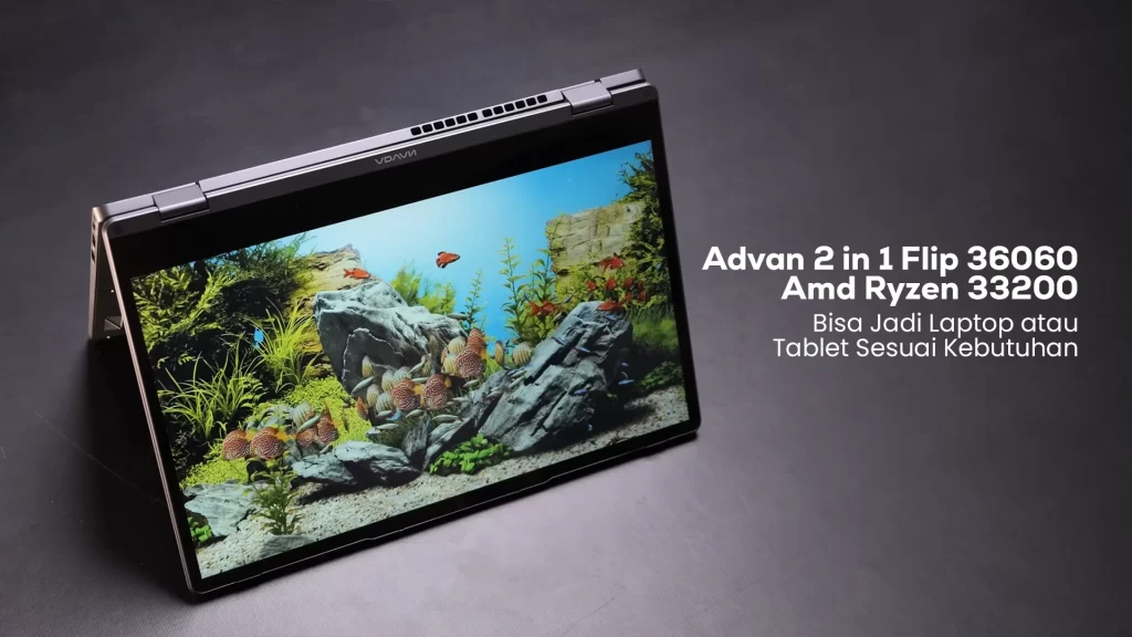  Advan 2 in 1 Flip 36060 Amd Ryzen 33200