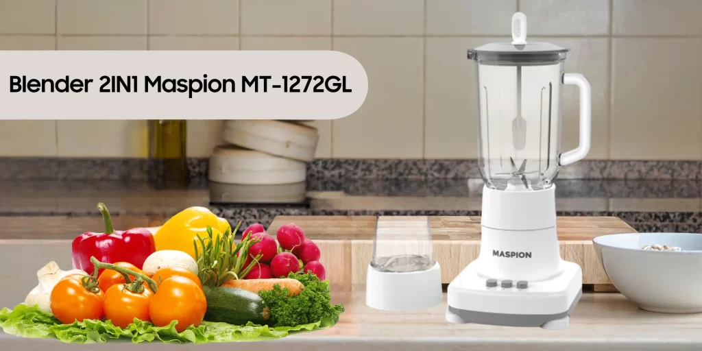 Blender 2IN1 Maspion MT-1272GL