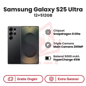 Samsung Galaxy S25 Ultra 5G 12+512GB Garansi Resmi
