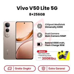 Vivo V50 Lite 5G 8+256GB Garansi Resmi