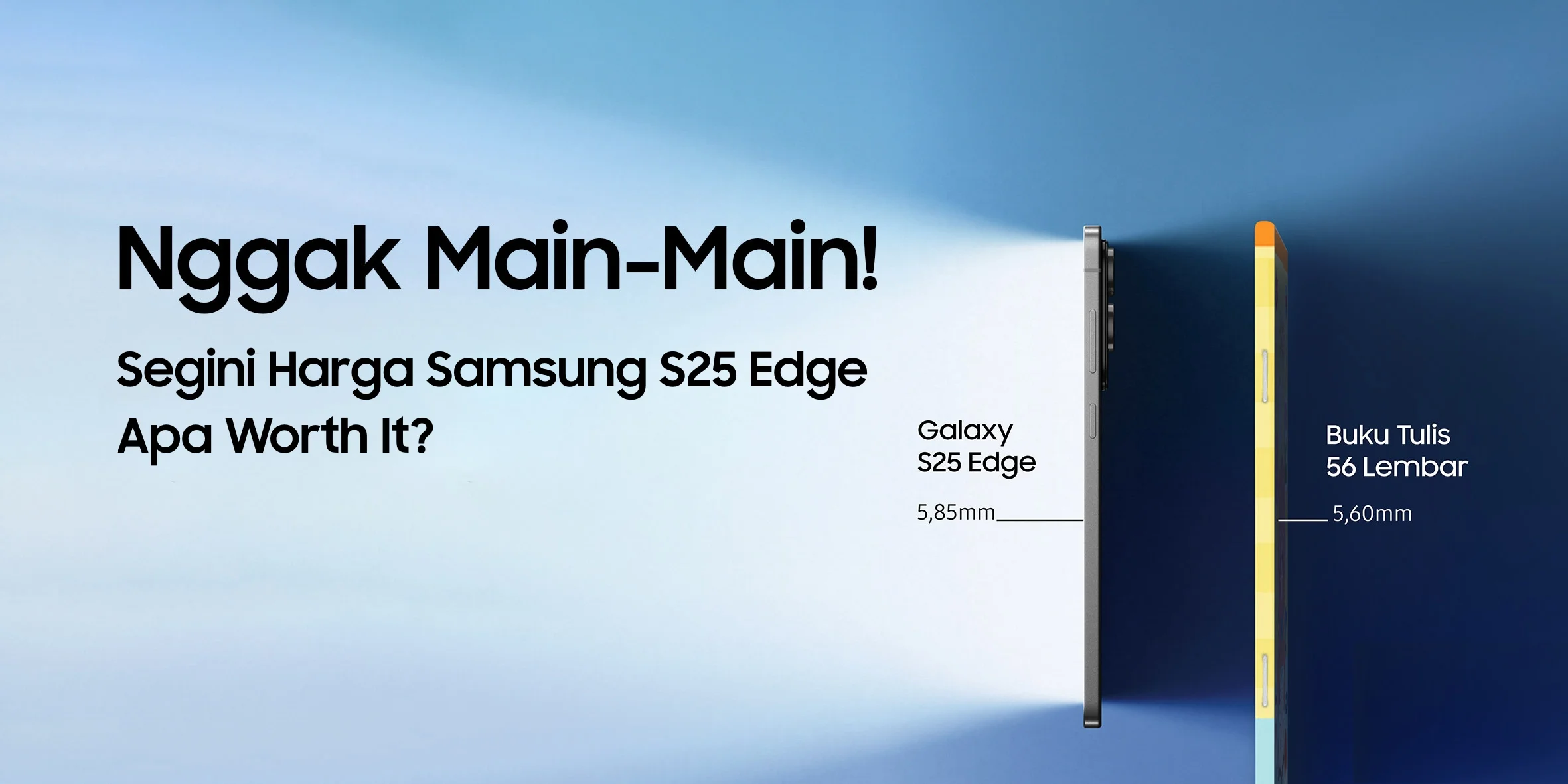 Bikin Heboh! Segini Harga Samsung S25 Edge, Worth It Nggak ya? - Topsell