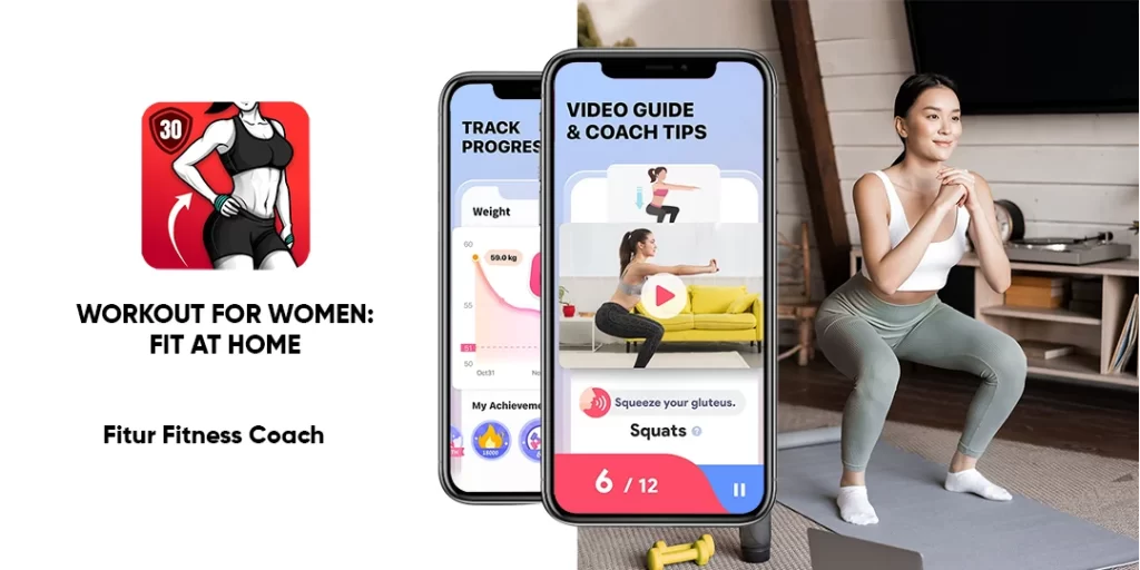 Aplikasi Workout for Women: Fit At Home